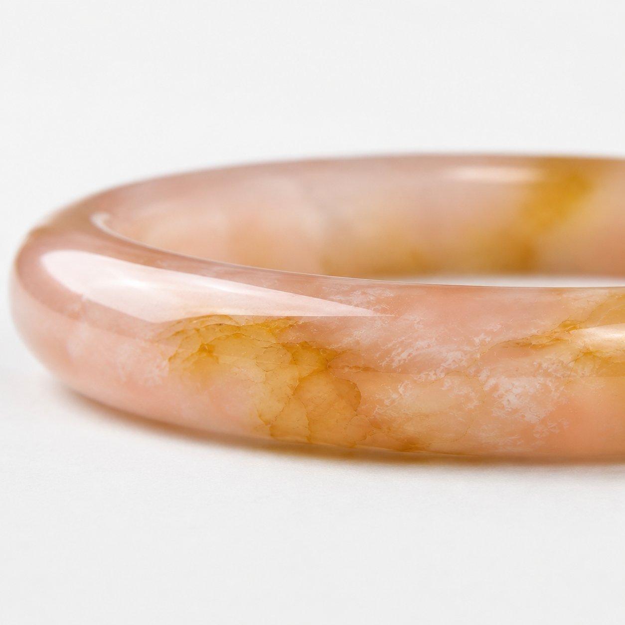 Vòng Thạch Anh Hồng Vân Vàng Rose Quartz — Dịu Dàng Thu Hút Yêu Thương