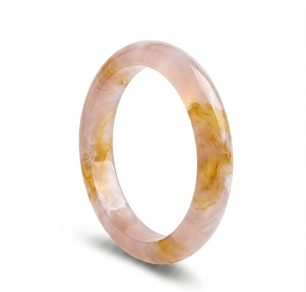 Vòng Thạch Anh Hồng Vân Vàng Rose Quartz — Dịu Dàng Thu Hút Yêu Thương