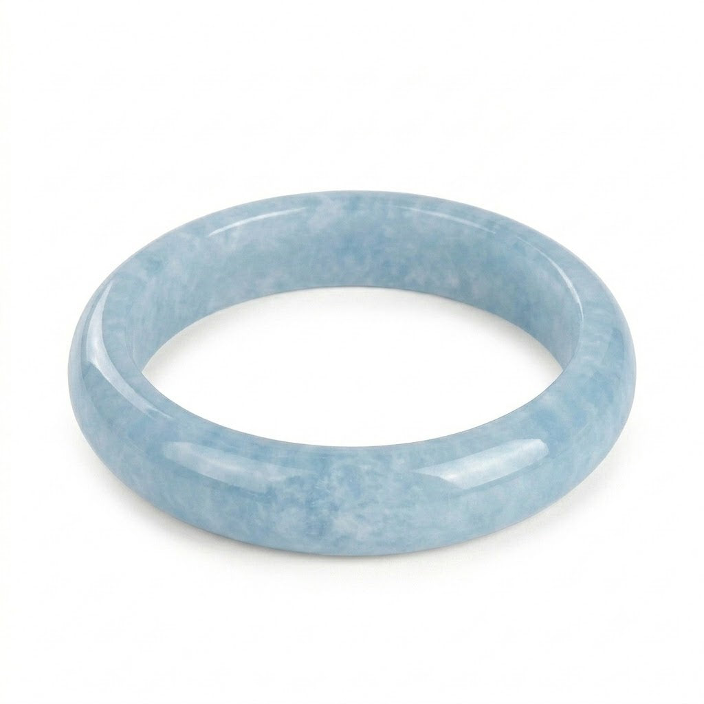 Vòng Ngọc Cẩm Thạch Lam (Blue Jadeite) — Thanh Tâm Khởi Vận