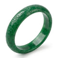 Vòng Cẩm Thạch Lục Phúc Hoa (Green Jade Bangle) — Khai Mở Tài Lộc, Dưỡng Nuôi Bình An