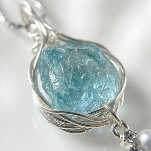 Mặt Dây Chuyền Aquamarine Thiên Ngư (Aquamarine) — Dòng Chảy Bình Yên Từ Đại Dương