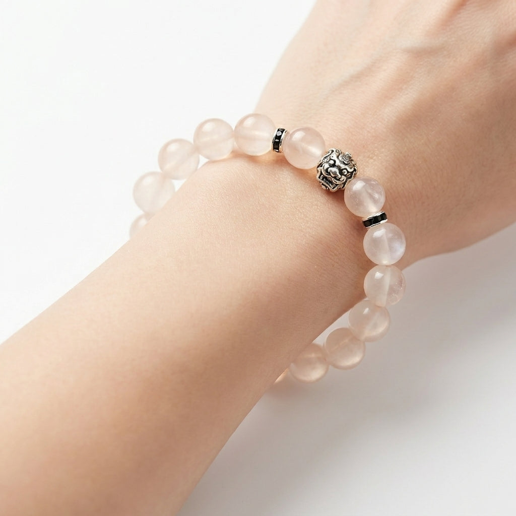 Vòng Đá Moonstone Mộc Linh (Moonstone) - Dịu Dàng Ánh Trăng, Nuôi Dưỡng Bình Yên