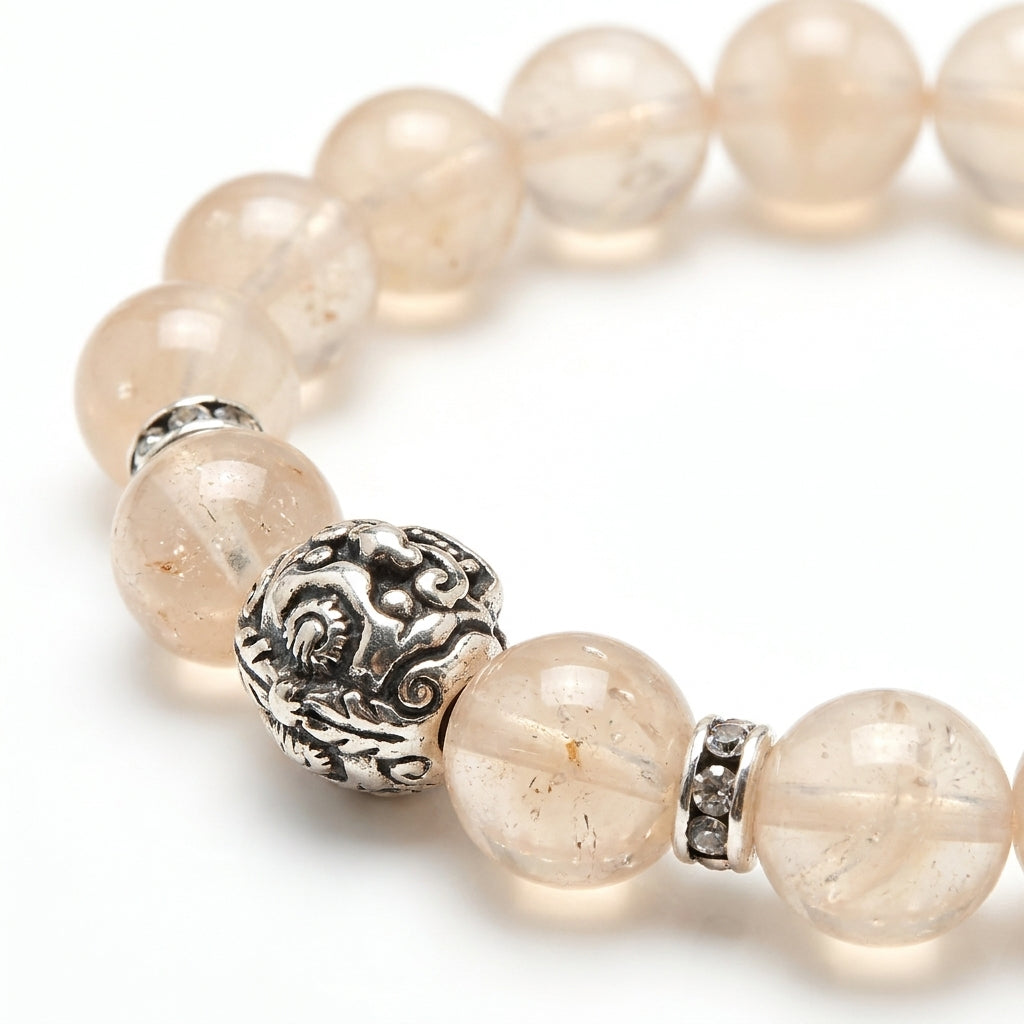 Vòng Đá Moonstone Mộc Linh (Moonstone) - Dịu Dàng Ánh Trăng, Nuôi Dưỡng Bình Yên