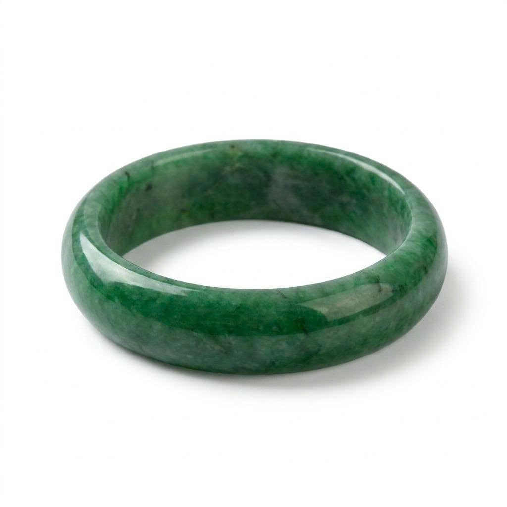 Vòng Cẩm Thạch Xanh Jadeite Jade — Vượng Khí Sinh Tài, Bình An Đồng Hành
